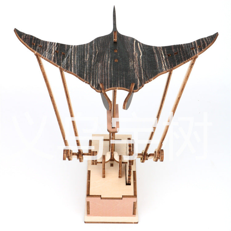 Handmade Wooden Automata – Flying Manta Ray Flying Manta Ray