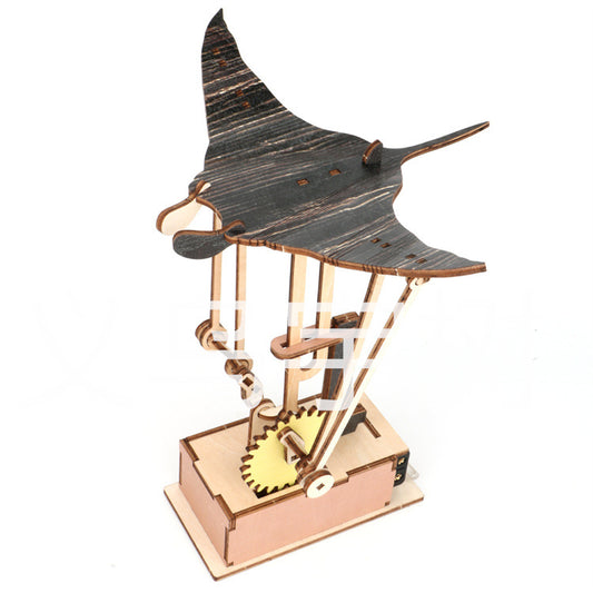 Handmade Wooden Automata – Flying Manta Ray Flying Manta Ray